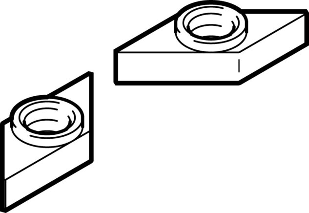 Exemplarische Darstellung: ABAN-8-1M4-5-P2 (8028500)   &   ABAN-8-1M4-5-P100 (8028501)