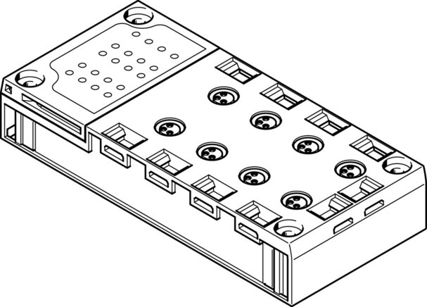 Exemplary representation: CPX-AB-8-M8-3POL