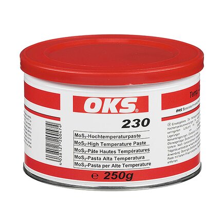 Exemplary representation: OKS 230, MoS2-Hochtemperaturpaste (Dose)