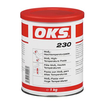 Exemplary representation: OKS 230, MoS2-Hochtemperaturpaste (Dose)