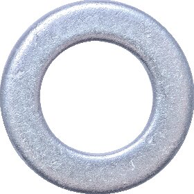Zgleden uprizoritev: Washer, DIN 125 A / ISO 7089 (galvanised steel)