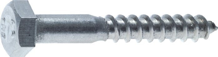 Zgleden uprizoritev: Wood screw DIN 571 (galvanised steel)