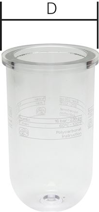 Zgleden uprizoritev: Replacement container for oiler - Mini & Standard, type BDO 33