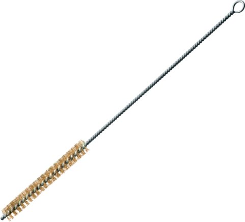 Zgleden uprizoritev: Cylinder brush (brass wire, crimped)