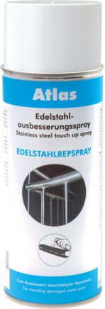 Exemplary representation: Stainless steel touch-up spray (spray can)