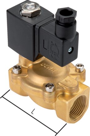 Zgleden uprizoritev: 2/2-directional solenoid valve (G 3/8" - G 1")