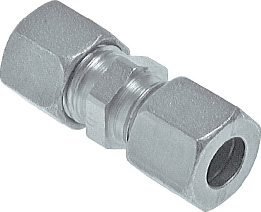 Zgleden uprizoritev: Straight screw connection, galvanised steel