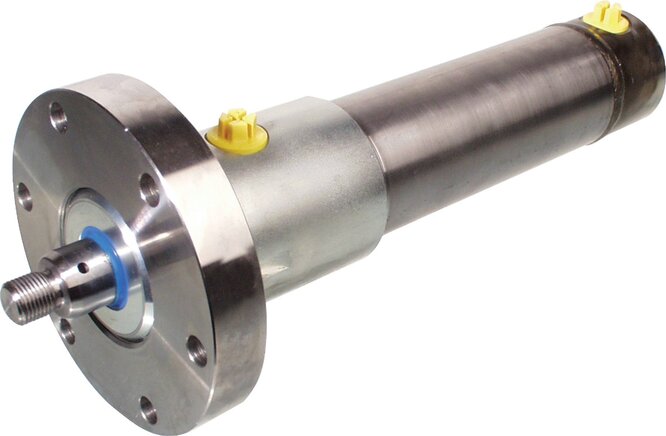 Zgleden uprizoritev: Industrial hydraulic cylinder with thread/flange, double-acting
