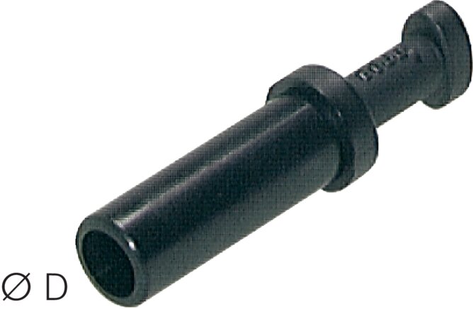 Exemplary representation: Plugs for sealing push-in connections (inch)