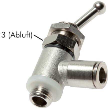 Zgleden uprizoritev: Rocker arm valve with plug connection