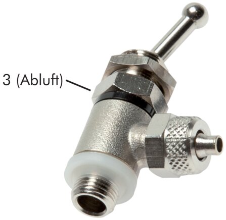 Zgleden uprizoritev: Rocker arm valve with hose screw connection