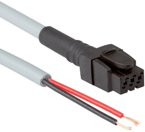 Exemplary representation: Connecting cable, PUR cable