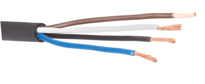 Zgleden uprizoritev: Cable end (4-core)