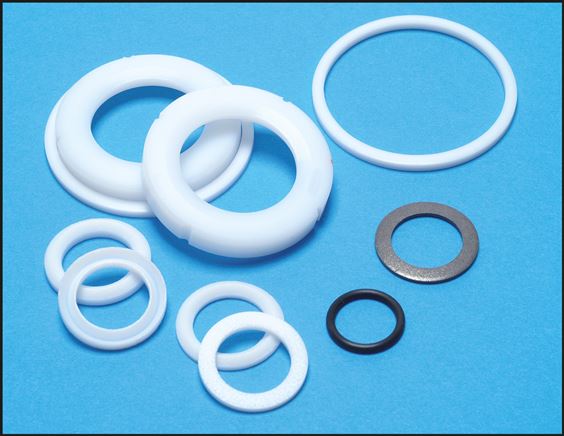 Zgleden uprizoritev: Repair kit for stainless steel ball valve 3-part with direct mounting flange