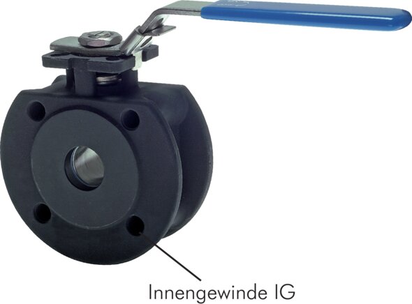 Zgleden uprizoritev: Compact flanged ball valve