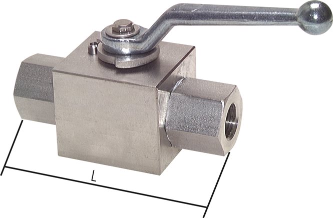 Zgleden uprizoritev: Stainless steel high-pressure ball valve