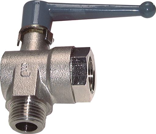 Exemplary representation: Screw-in angle ball valve