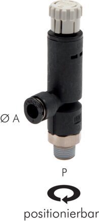 Exemplary representation: IQS pressure regulating valve thread/hose without pressure gauge
