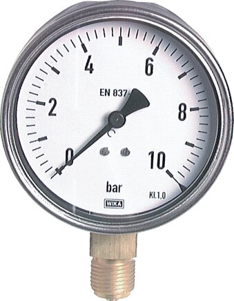 Zgleden uprizoritev: Vertical pressure gauge