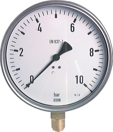 Zgleden uprizoritev: Vertical pressure gauge