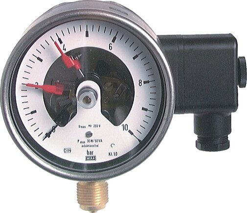 Zgleden uprizoritev: Vertical contact pressure gauge