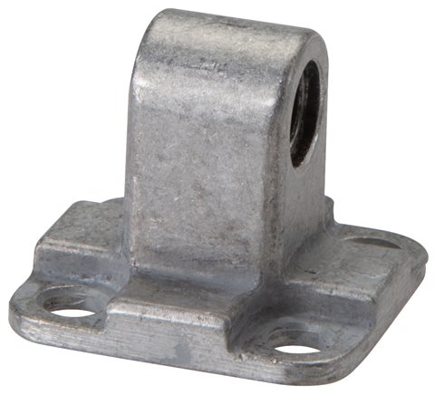 Zgleden uprizoritev: Swivel mounting bracket (Ø 16 - 25 ), for compact cylinder ISO 21287, aluminium