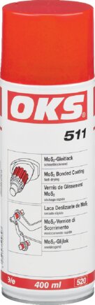 Exemplarische Darstellung: OKS MoS2-Gleitlack (Spraydose)