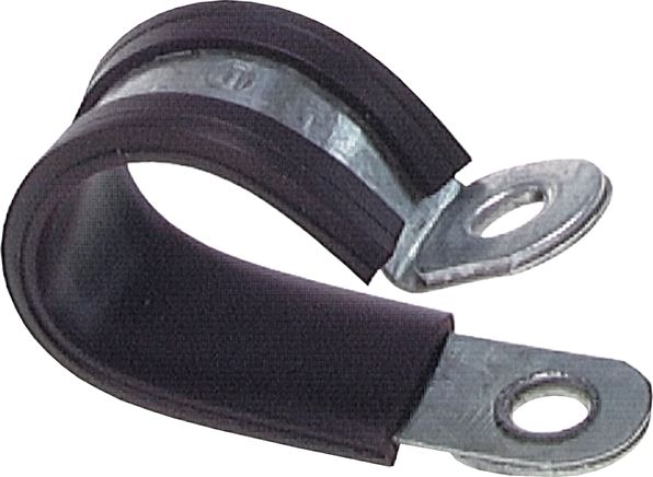 Zgleden uprizoritev: Rubber-profiled pipe clamp