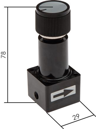 Zgleden uprizoritev: Precision vacuum regulator (miniature)