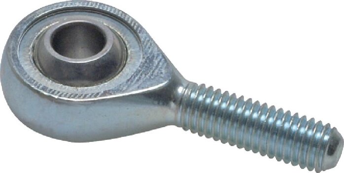 Zgleden uprizoritev: Swivel head (male thread), galvanised steel
