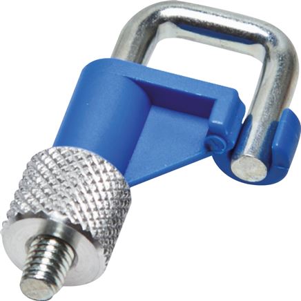 Zgleden uprizoritev: Hose clamp, speed regulator, colour: blue