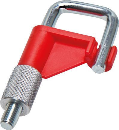 Zgleden uprizoritev: Hose clamp, speed regulator, colour: red