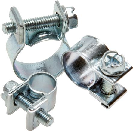 Zgleden uprizoritev: Clamping jaw clamp, galvanised steel (W1)