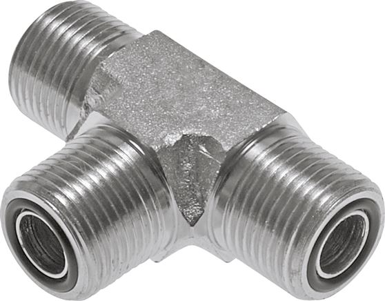 Zgleden uprizoritev: ORFS T-screw connection, galvanised steel