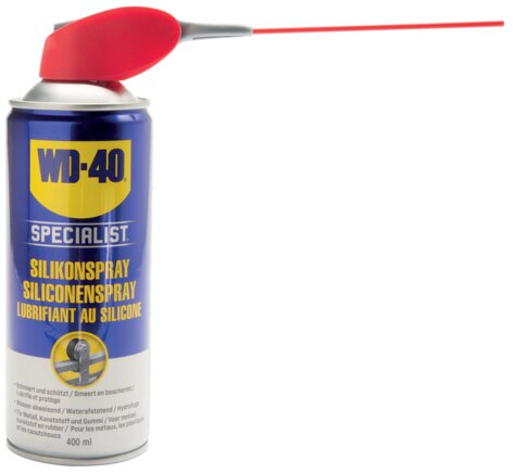 Exemplary representation: WD-40 silicone spray 400 ml