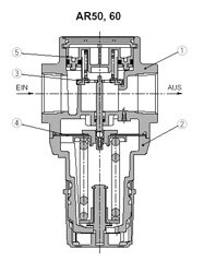 Exemplarische Darstellung: AR50P-050AS (AR50P-050AS)   &   AR50P-150AS (AR50P-150AS)   &   AR50P-410AS (AR50P-410AS)  & ...