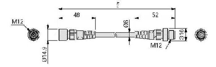 Exemplarische Darstellung: EX500-AC010-SSPS (EX500-AC010-SSPS)   &   EX500-AC030-SSPS (EX500-AC030-SSPS)   &   EX500-AC050-SSPS (EX500-AC050-SSPS)  & ...