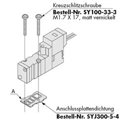 Exemplarische Darstellung: SY100-33-3 (SY100-33-3)   &   SYJ300-5-4 (SYJ300-5-4)