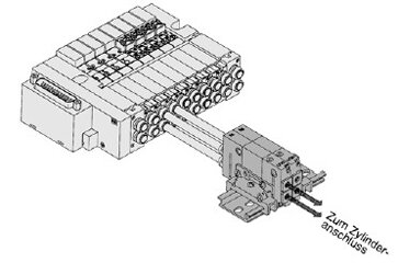 Exemplarische Darstellung: VQ1000-FPG-C4C4 (VQ1000-FPG-C4C4)   &   VQ1000-FPG-C4C4-D (VQ1000-FPG-C4C4-D)   &   VQ1000-FPG-C6C6 (VQ1000-FPG-C6C6)  & ...